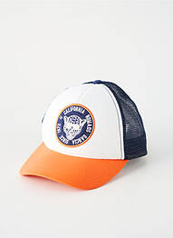 Casquette fermeture pressionnée orange GARCIA homme