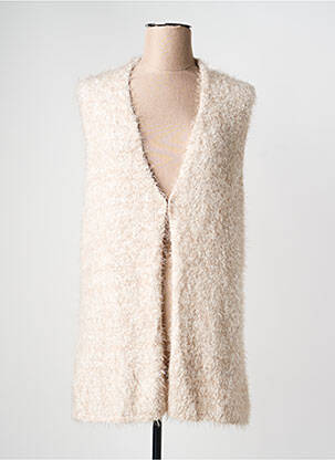 Gilet sans manche coupe cintrée rose OLSEN femme