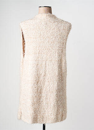 Gilet sans manche coupe cintrée rose OLSEN femme