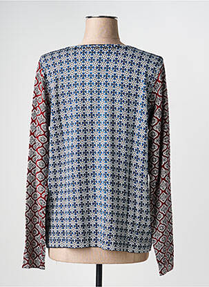 Pull stretch manches longues bleu ESCORPION femme