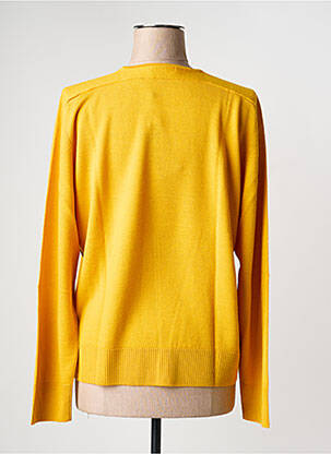 Pull stretch manches longues jaune ESCORPION femme