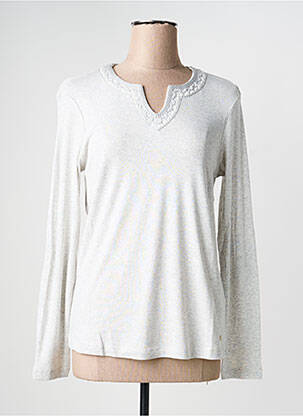 T-shirt manches longues manches longues gris OLSEN femme