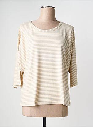 Top stretch manches 3/4 or GUITARE femme