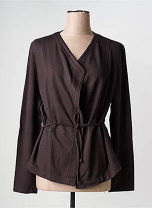Veste casual coupe cintrée marron OLSEN femme