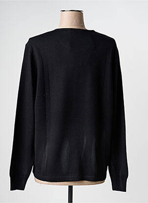 Pull stretch manches longues noir ELLEMME femme