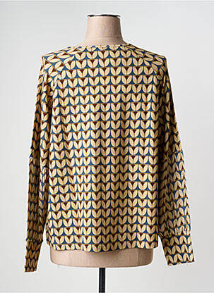 T-shirt manches longues manches longues beige GUITARE femme