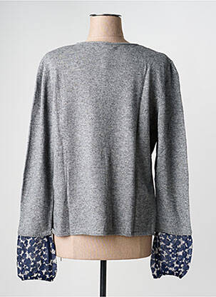 Gilet manches longues stretch gris ESCORPION femme