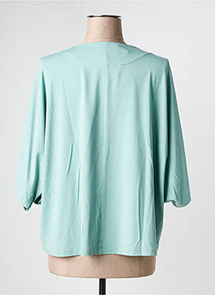 T-shirt manches 3/4 manches 3/4 vert GUITARE femme