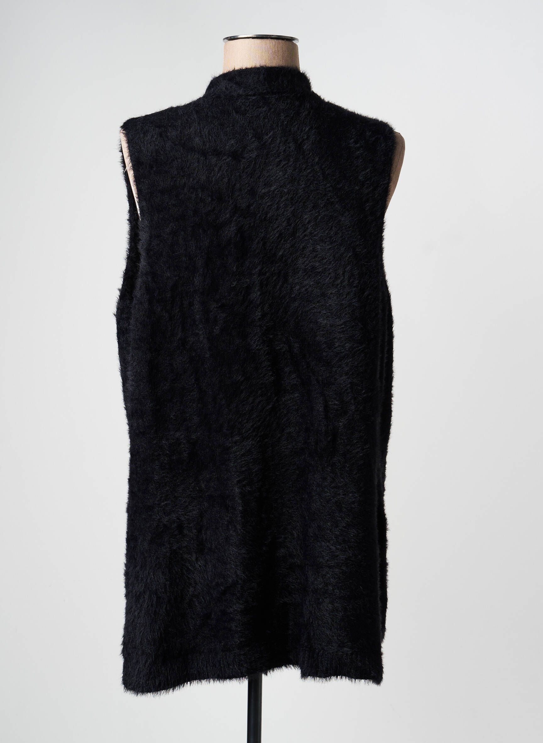 Gilet sans manche coupe cintrée noir OLSEN femme