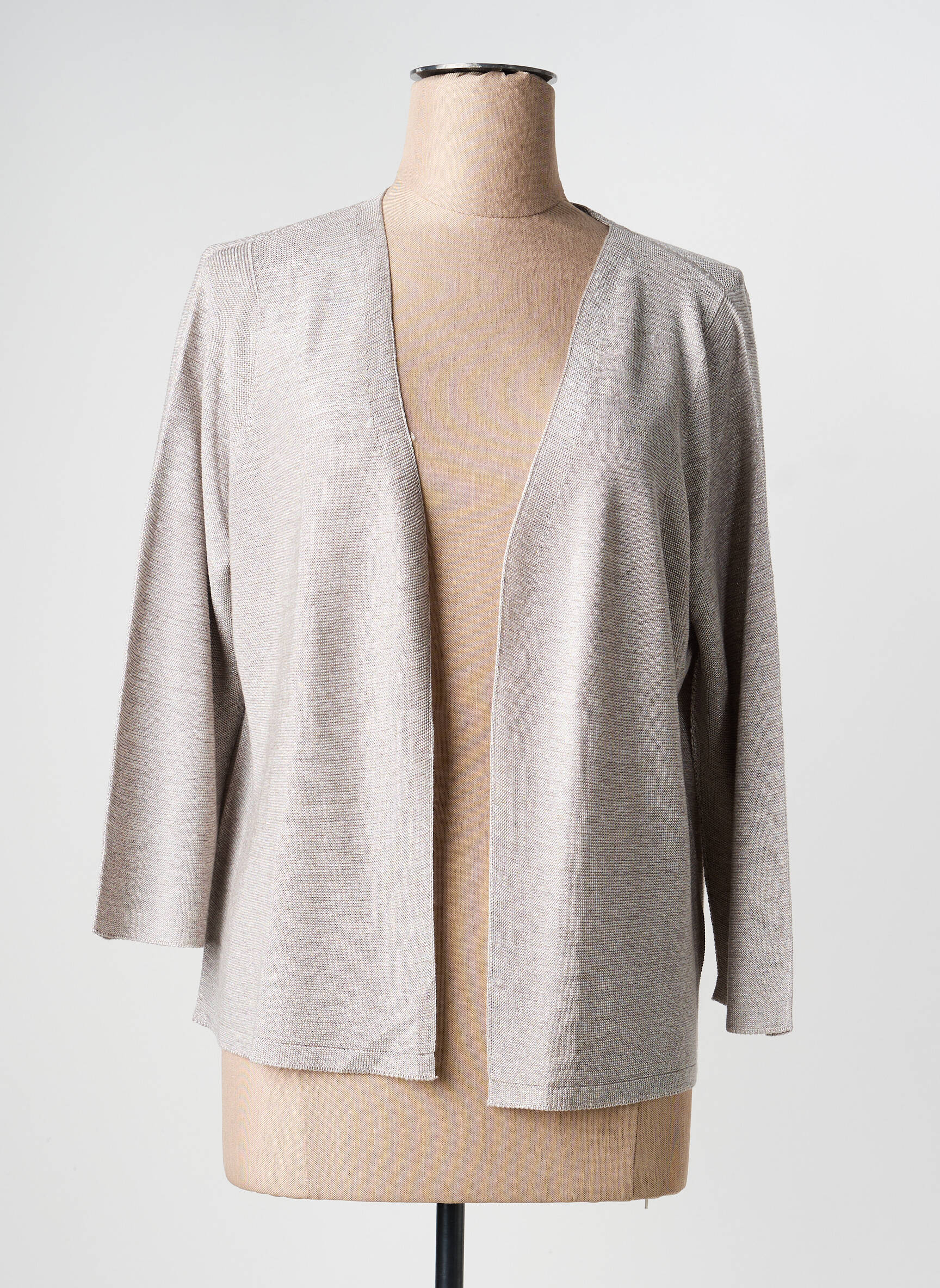 Gilet manches longues manches 3/4 gris ESCORPION femme