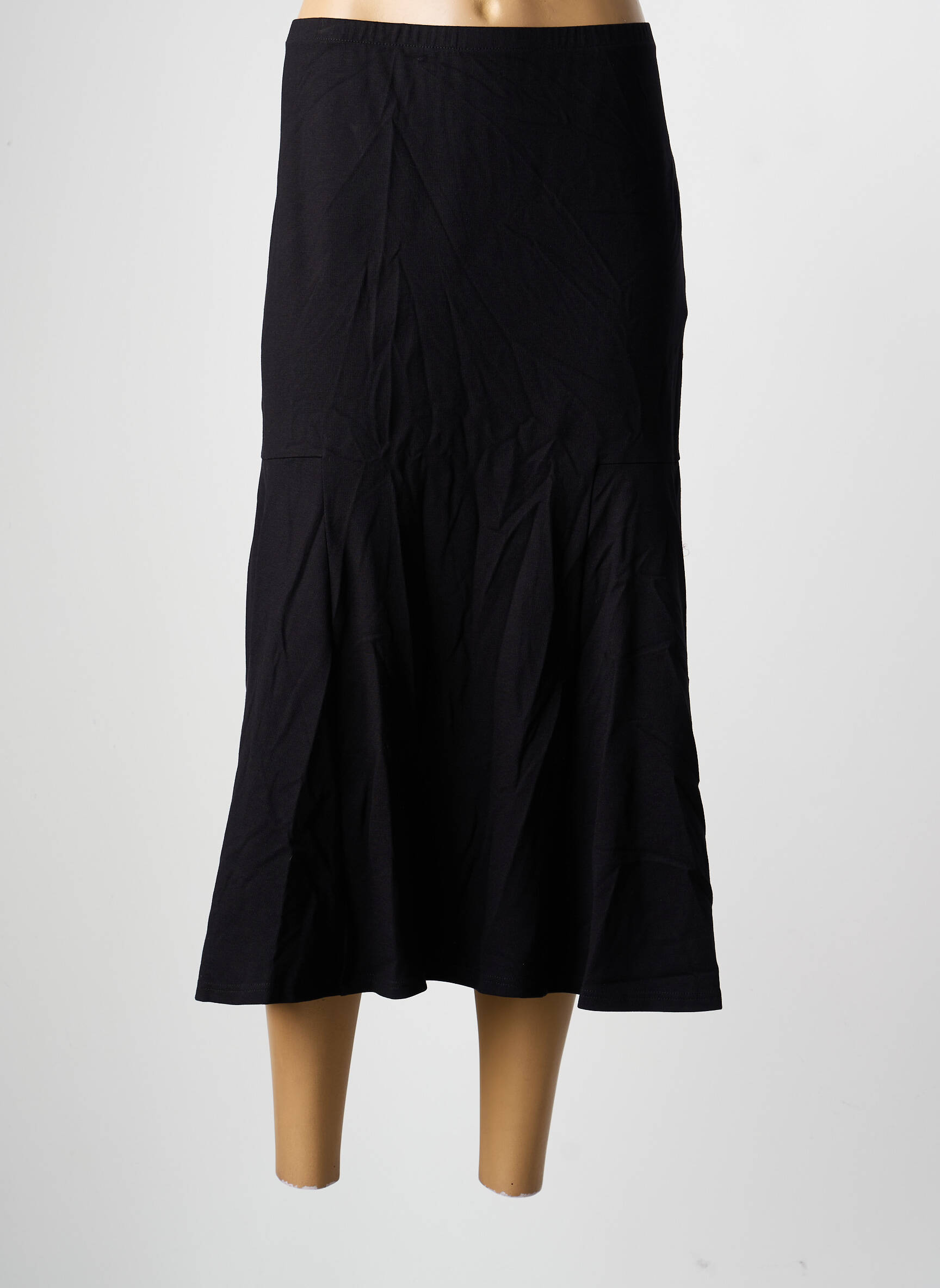 Jupe longue taille normale noir PAUSE CAFE femme