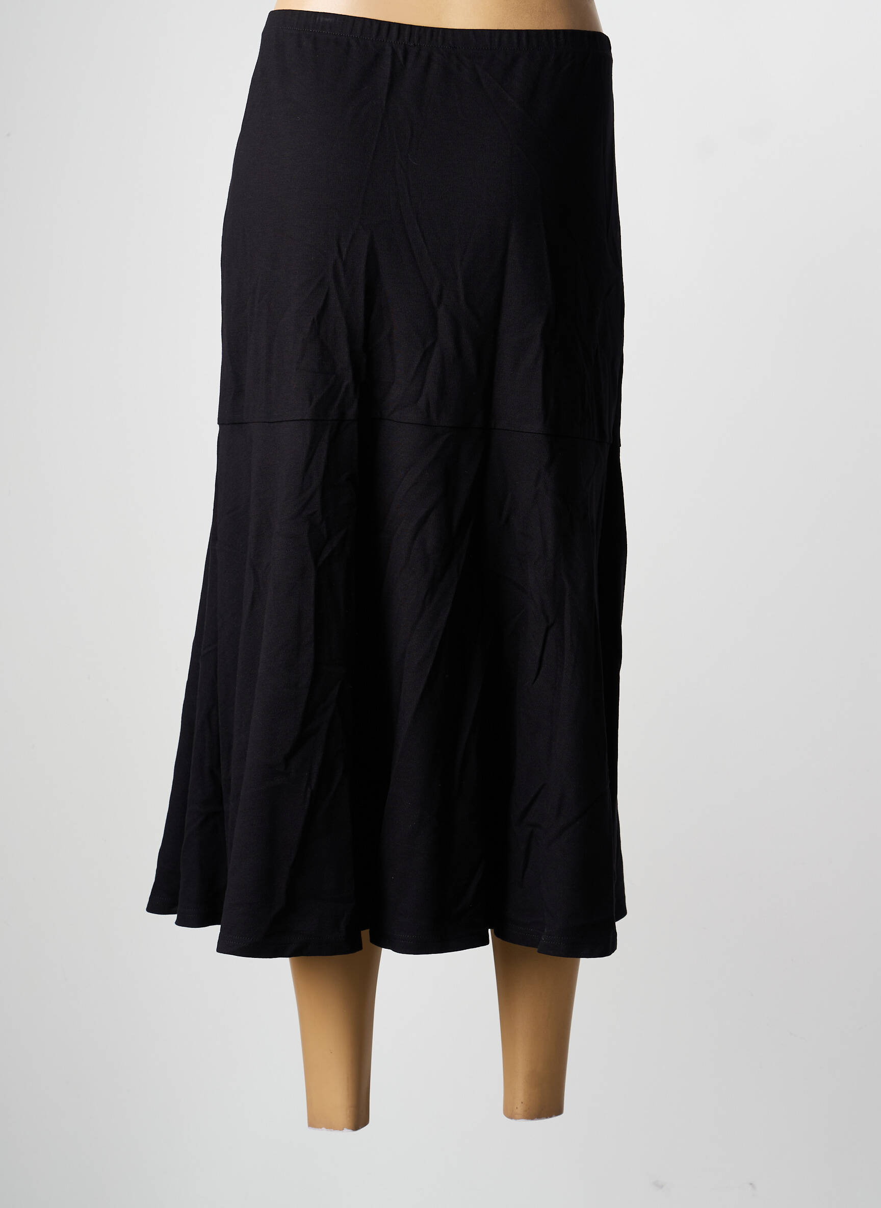 Jupe longue taille normale noir PAUSE CAFE femme