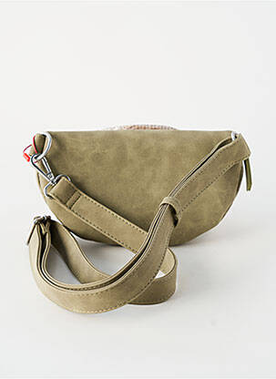 Sac doublure textile banane vert STREET ONE femme