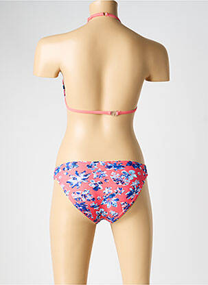 Maillot de bain 2 pièces stretch rose IKKS fille