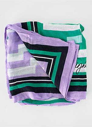 Foulard tissage popeline violet STREET ONE femme