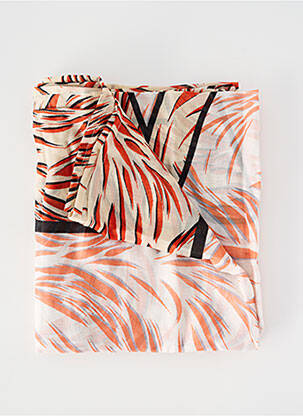 Foulard tissage popeline orange GARCIA femme