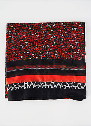 Foulard tissage popeline noir GARCIA femme