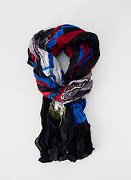 Foulard tissage popeline noir IKKS femme