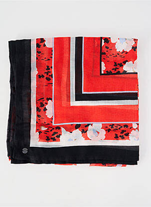Foulard tissage popeline orange GARCIA femme