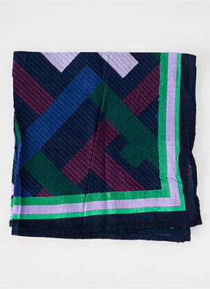 Foulard tissage popeline bleu STREET ONE femme