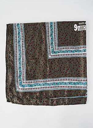 Foulard tissage popeline vert IKKS fille