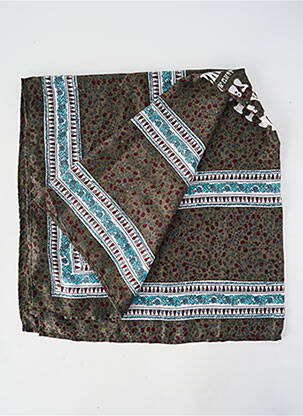 Foulard tissage popeline vert IKKS fille