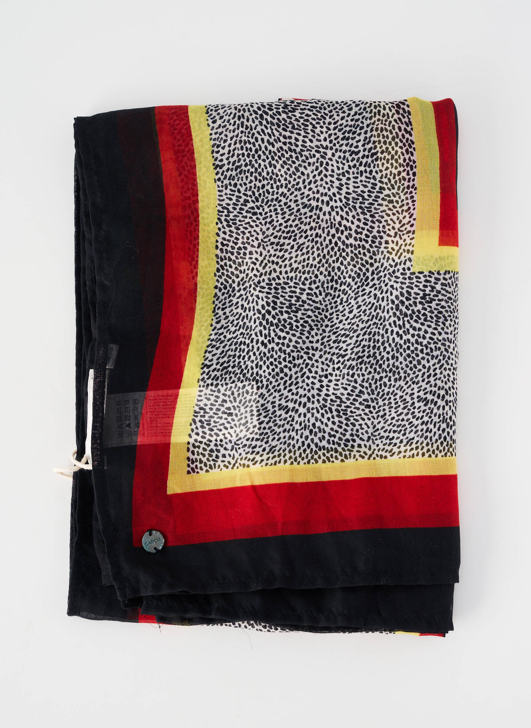 Foulard imprimé animal rouge GARCIA femme