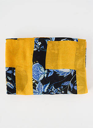 Foulard imprimé cachemire jaune STREET ONE femme