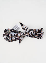 Accessoire pour cheveux fermeture elastique noir GARCIA femme