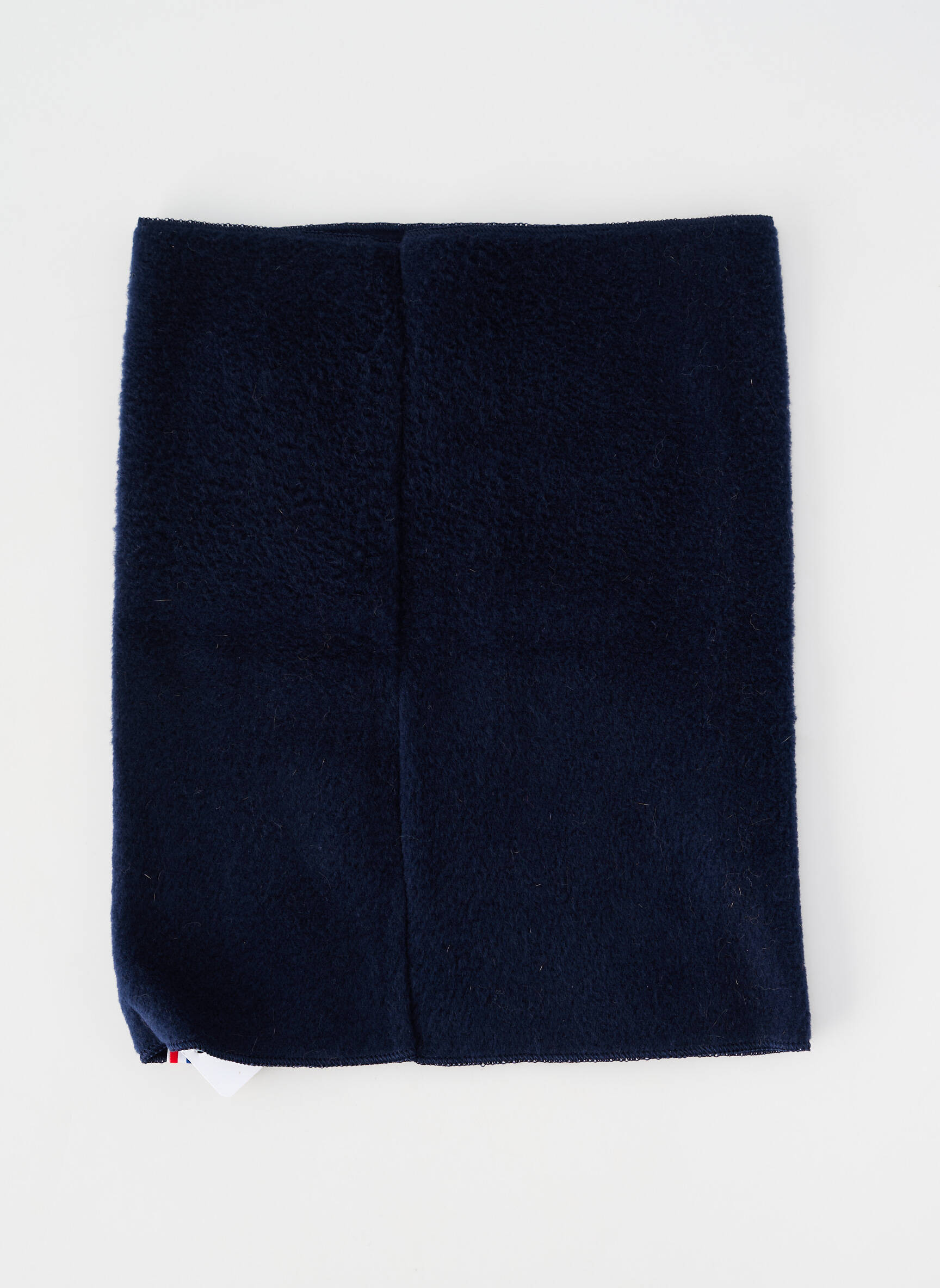 Col / tour de cou maille fine bleu BLANC BONNET homme