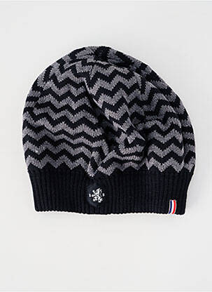 Bonnet maille fine noir BLANC BONNET homme
