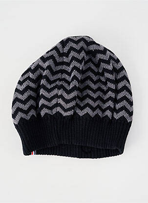 Bonnet maille fine noir BLANC BONNET homme