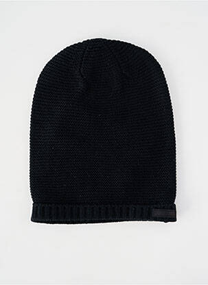 Bonnet broderie noir GARCIA homme