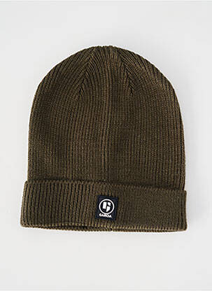 Bonnet stretch vert GARCIA homme