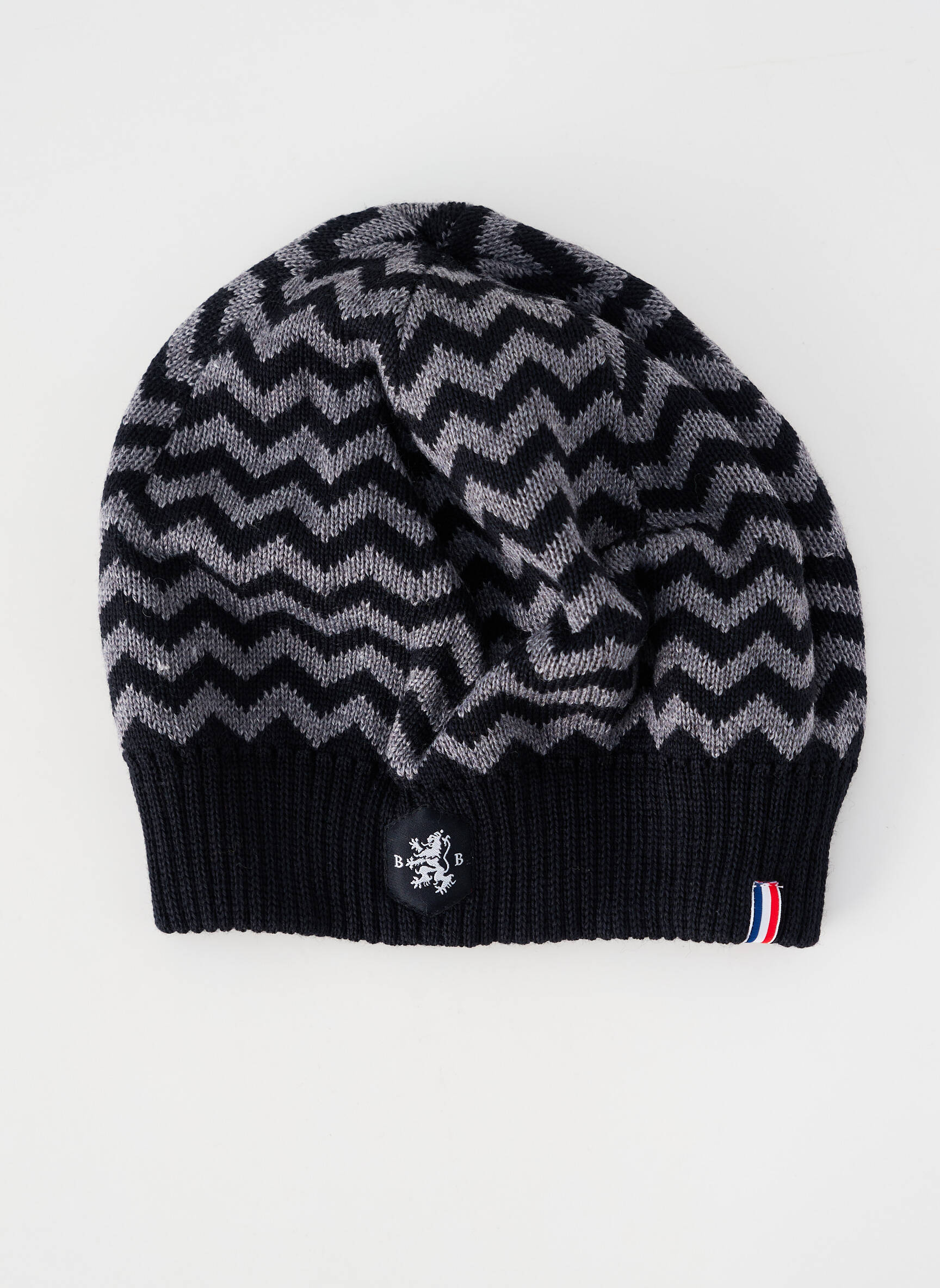 Bonnet maille fine noir BLANC BONNET homme