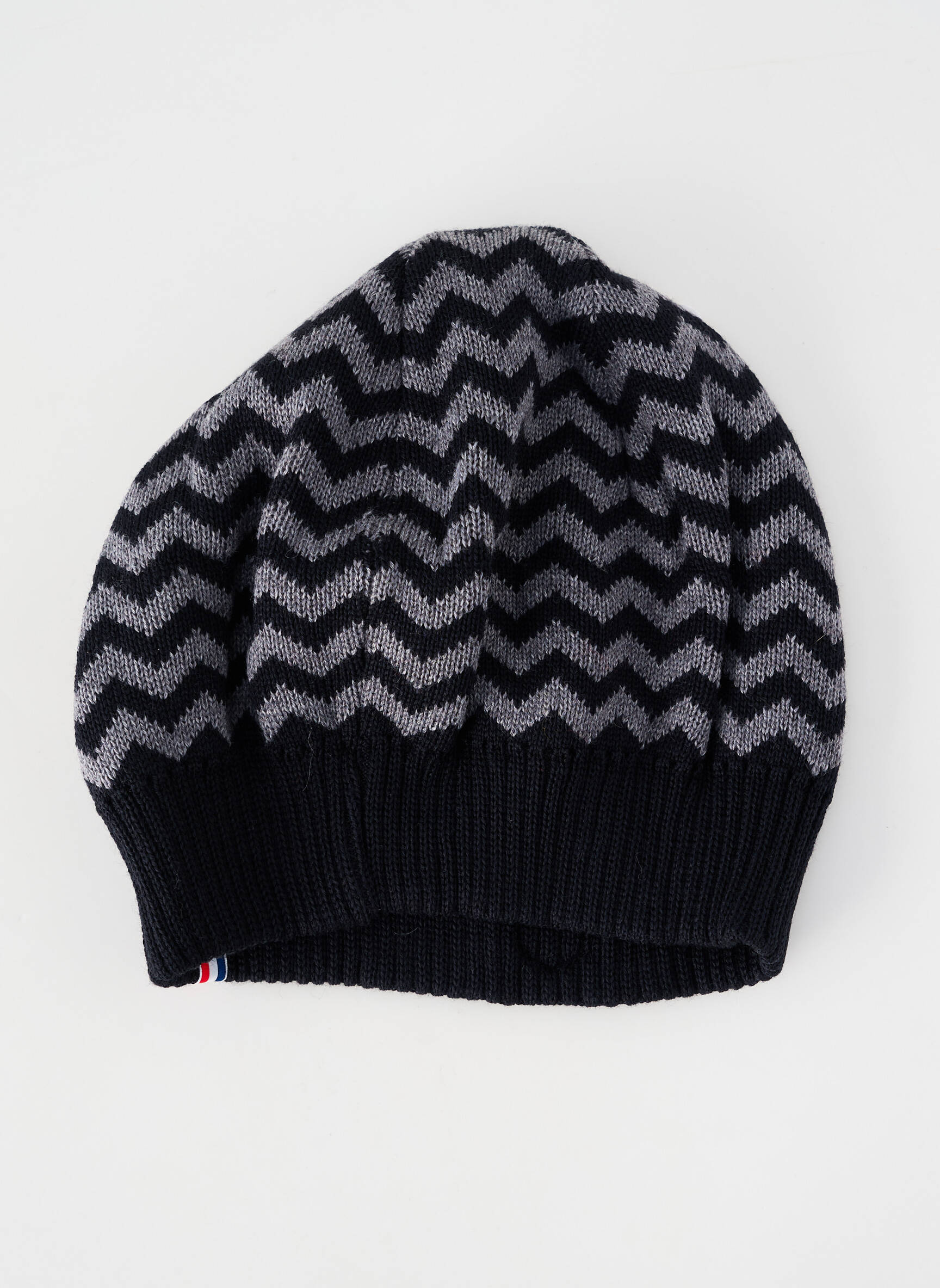 Bonnet maille fine noir BLANC BONNET homme