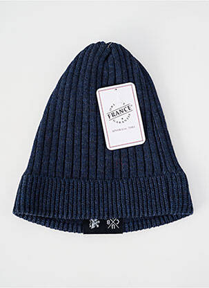 Bonnet stretch bleu BLANC BONNET homme