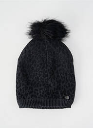Bonnet stretch noir IKKS femme