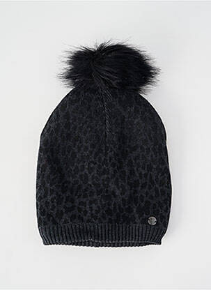 Bonnet stretch noir IKKS femme