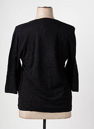 Gilet manches longues fermeture boutonnée sur le devant noir OLSEN femme