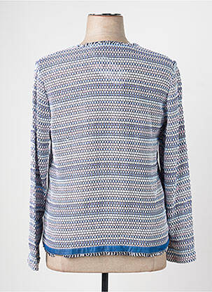 Veste casual col rond bleu RABE femme