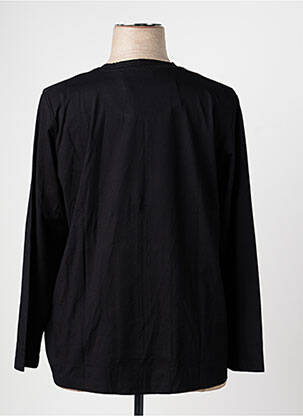 Veste casual col rond noir RABE femme