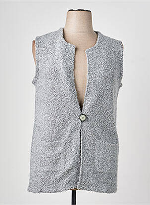 Veste casual coupe droite gris RABE femme