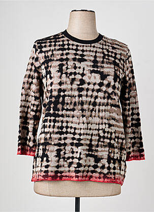 Pull coupe droite manches 3/4 noir ALDO MARTIN'S femme