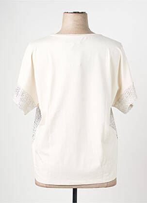 Top manches courtes manches courtes blanc RABE femme