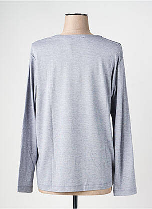 Top imprimé fantaisie manches longues gris RABE femme