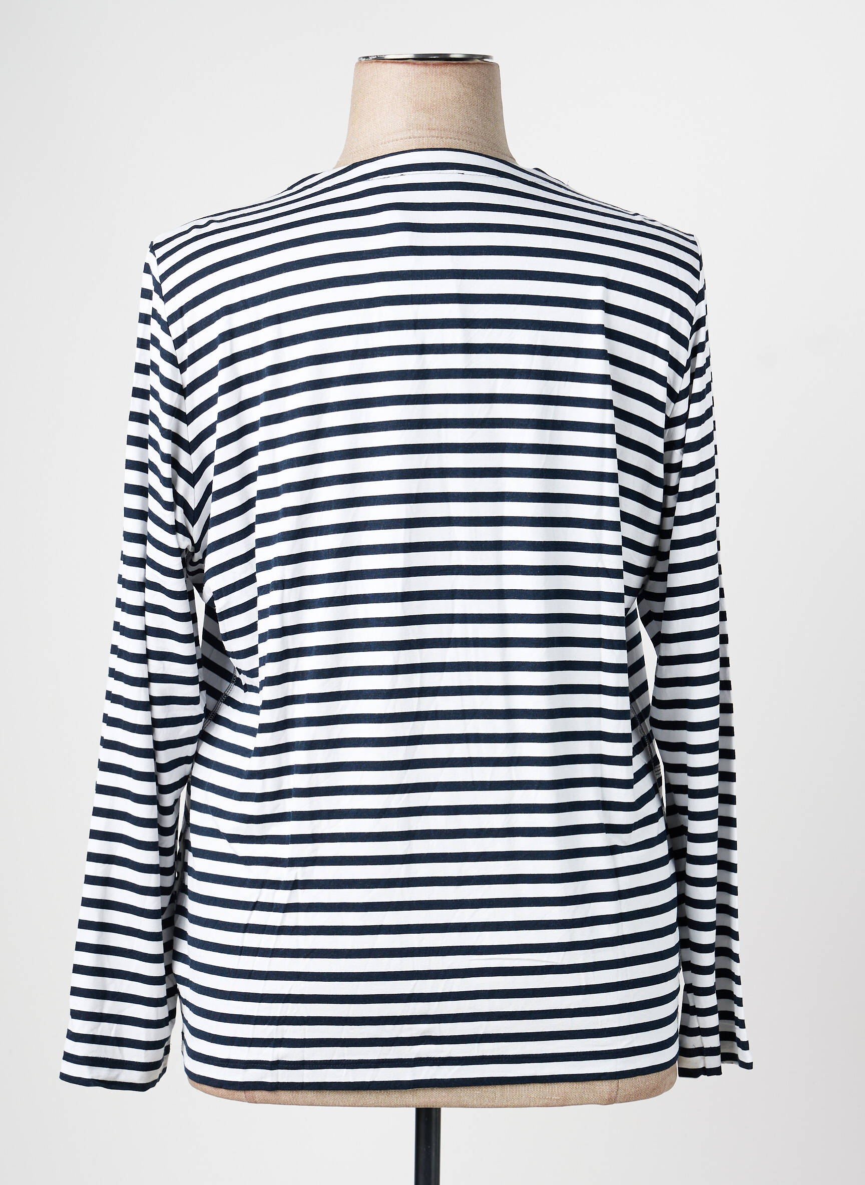 Veste casual col rond bleu RABE femme