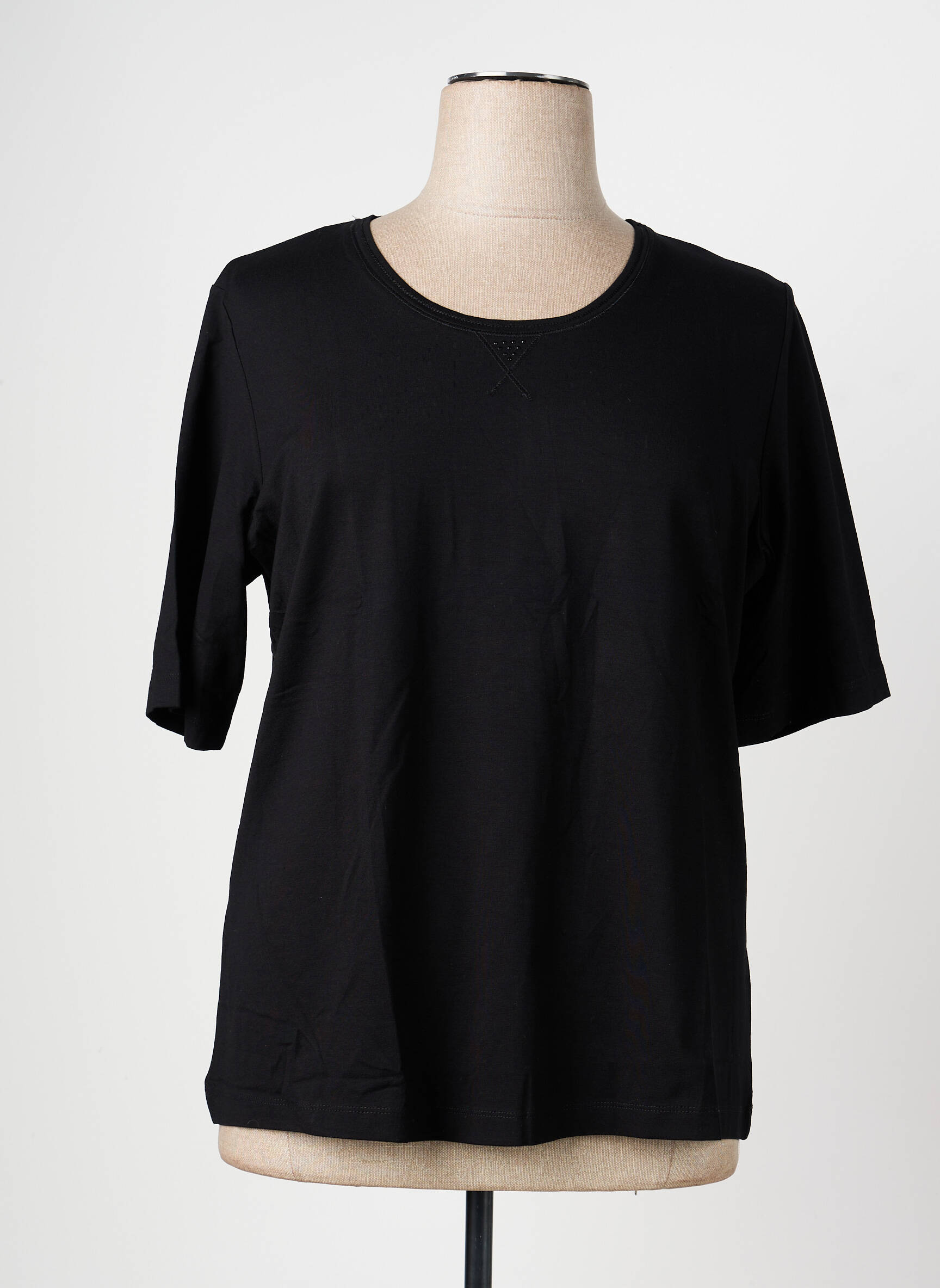 Top manches courtes manches courtes noir RABE femme