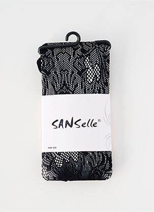 Collants stretch noir SANSELLE femme
