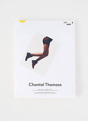 Collants imprimé fantaisie noir CHANTAL THOMASS femme
